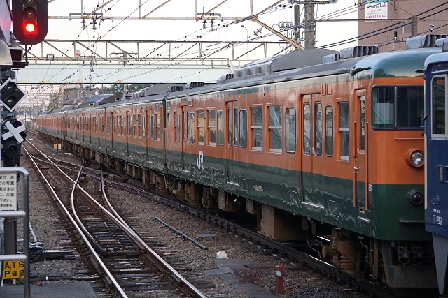 EF64 1031牽引 115系廃車配給 長野行き5
