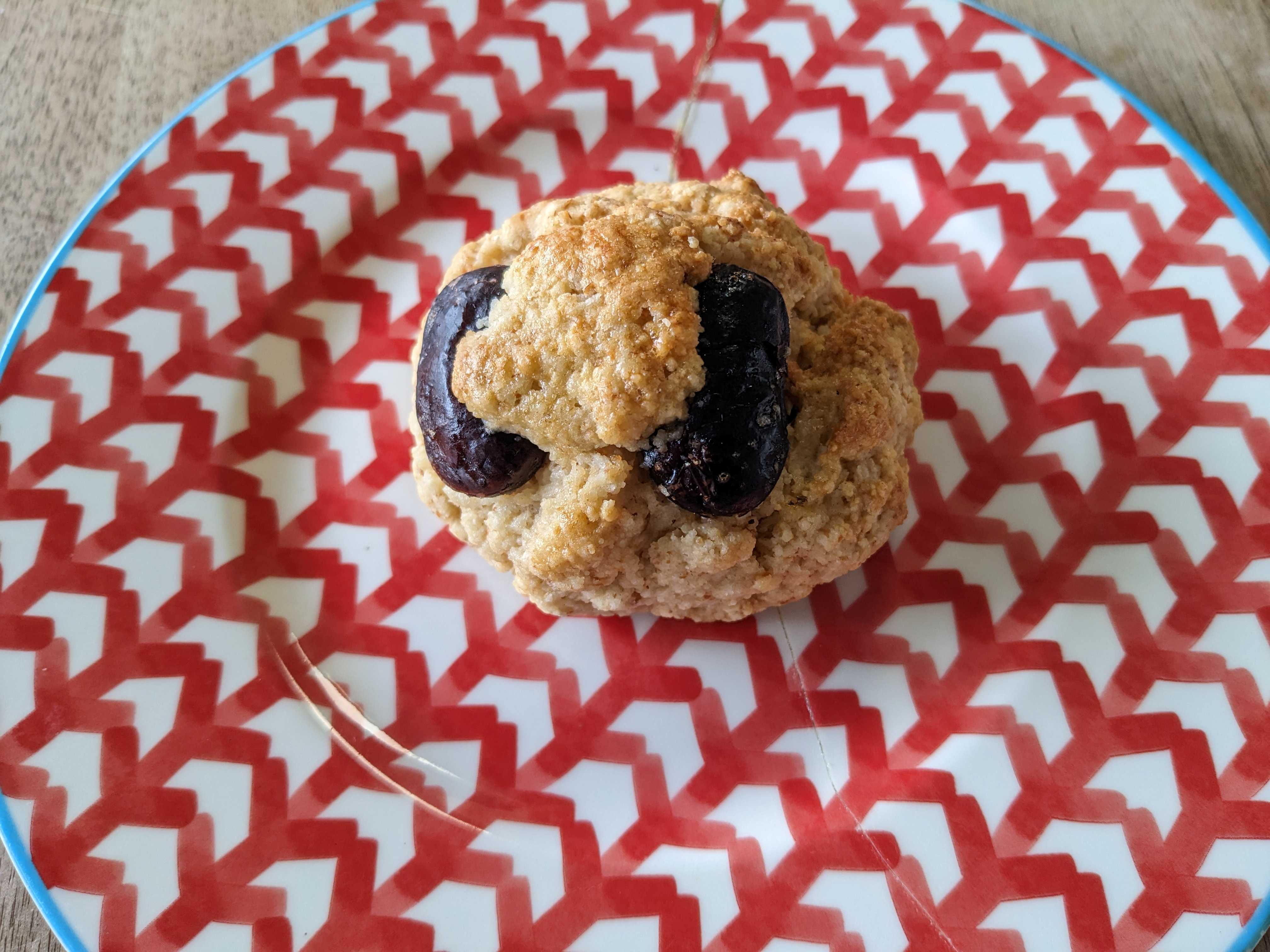 ベーグルリコカフェの自家製甘納豆スコーン