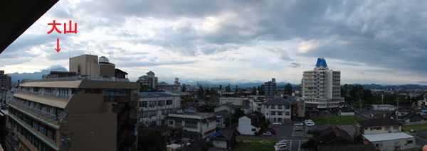 皆生温泉いこい亭菊萬、眺め