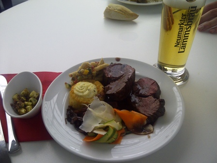 オーガニック食材を使ったランチ