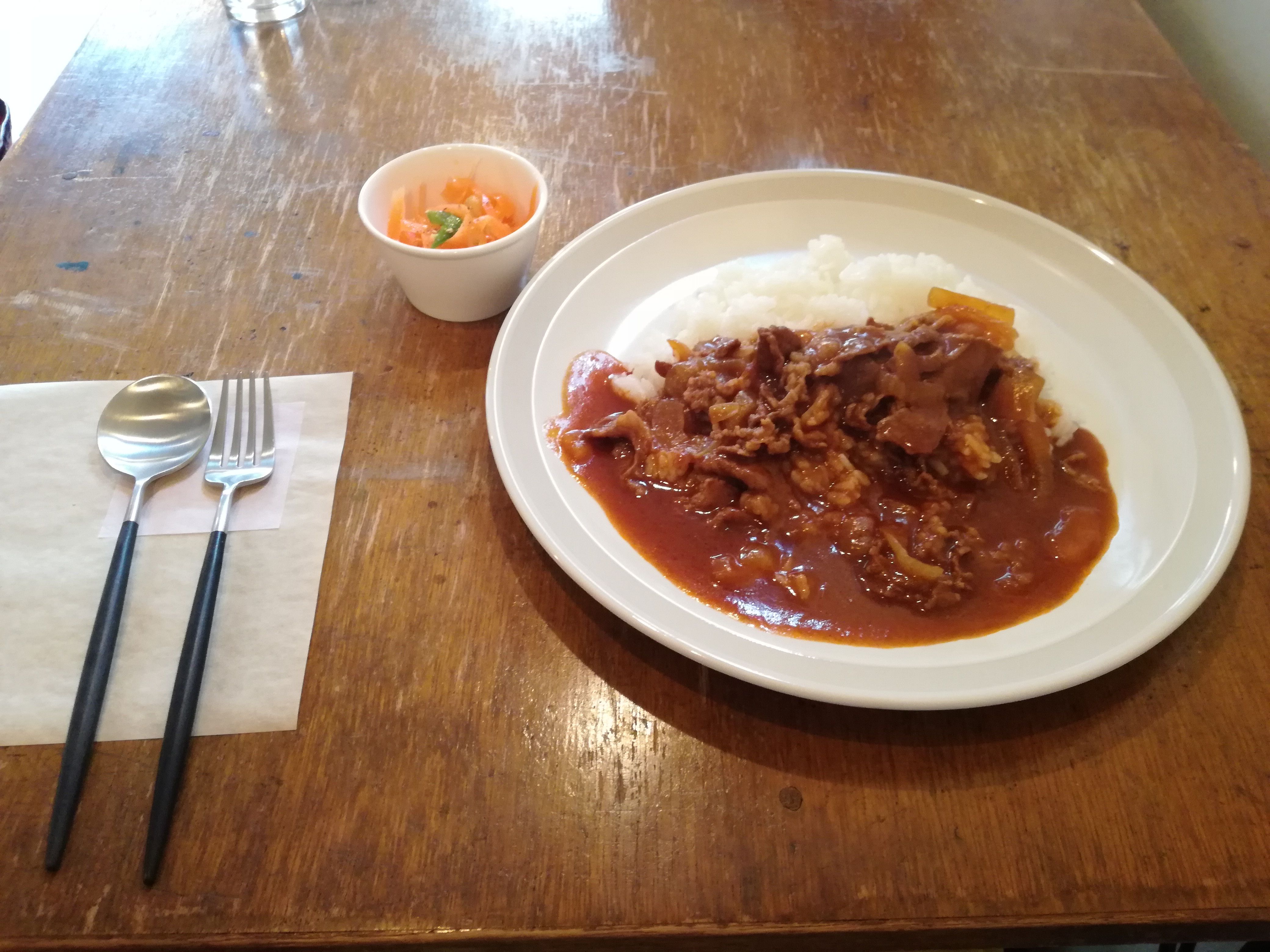 千葉市カフェ アッコーヒー？　ハヤシライス