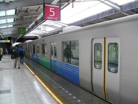 20150412　飯能駅５番ホーム