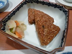 とどめの焼きおにぎり(苦笑)