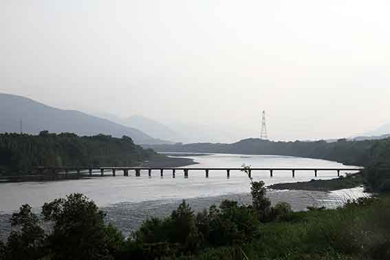 潜水橋・脇町-02♪