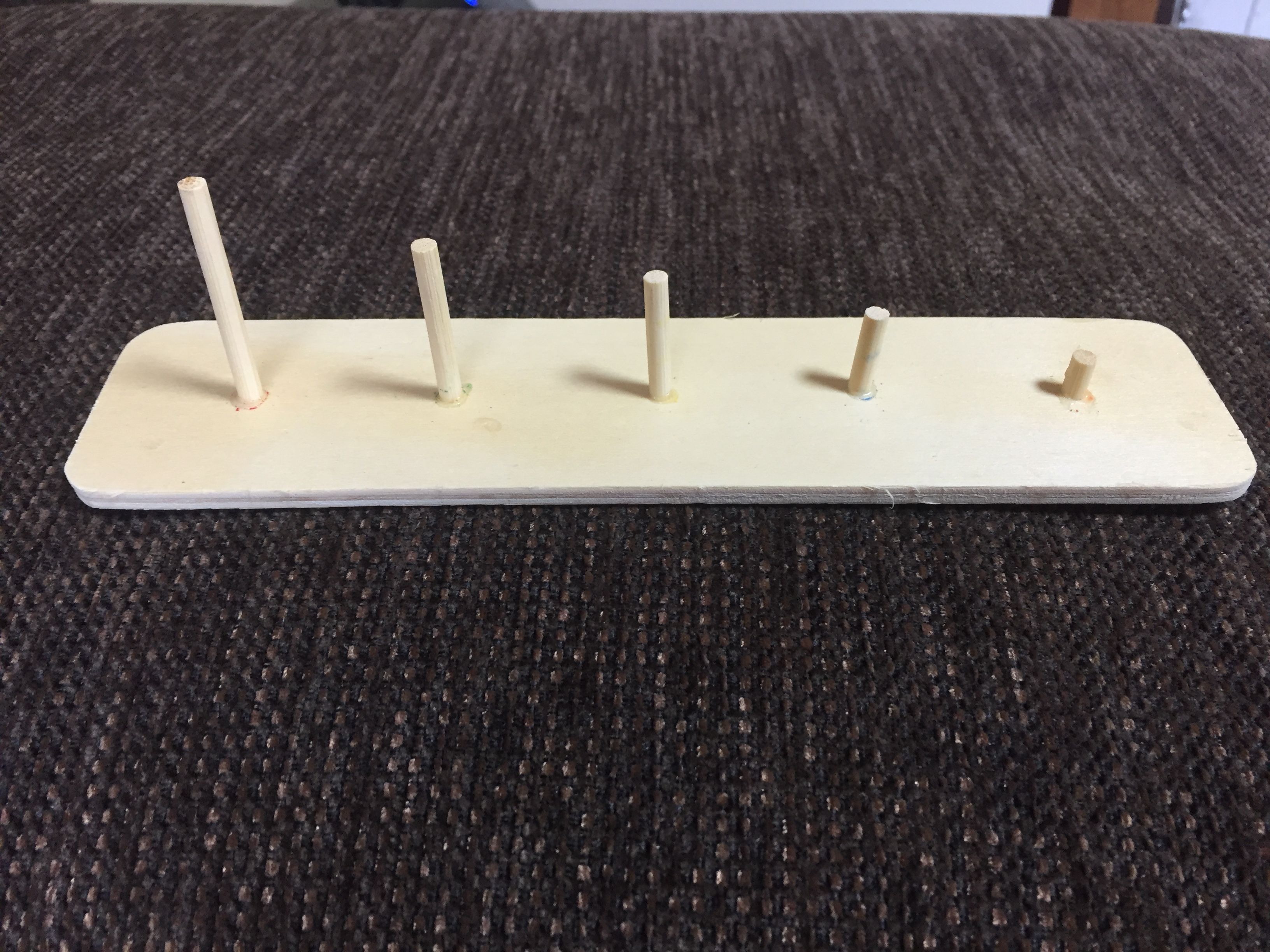 100均で作れるひもとおし おもちゃ あおぞら子育て日記 楽天ブログ