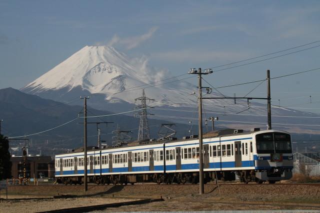 伊豆箱根鉄道  富士山＆クリスマス電車3