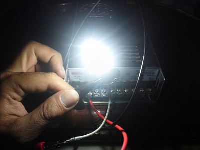 LED25連ﾊﾞﾙﾌﾞ点灯ﾃｽﾄ