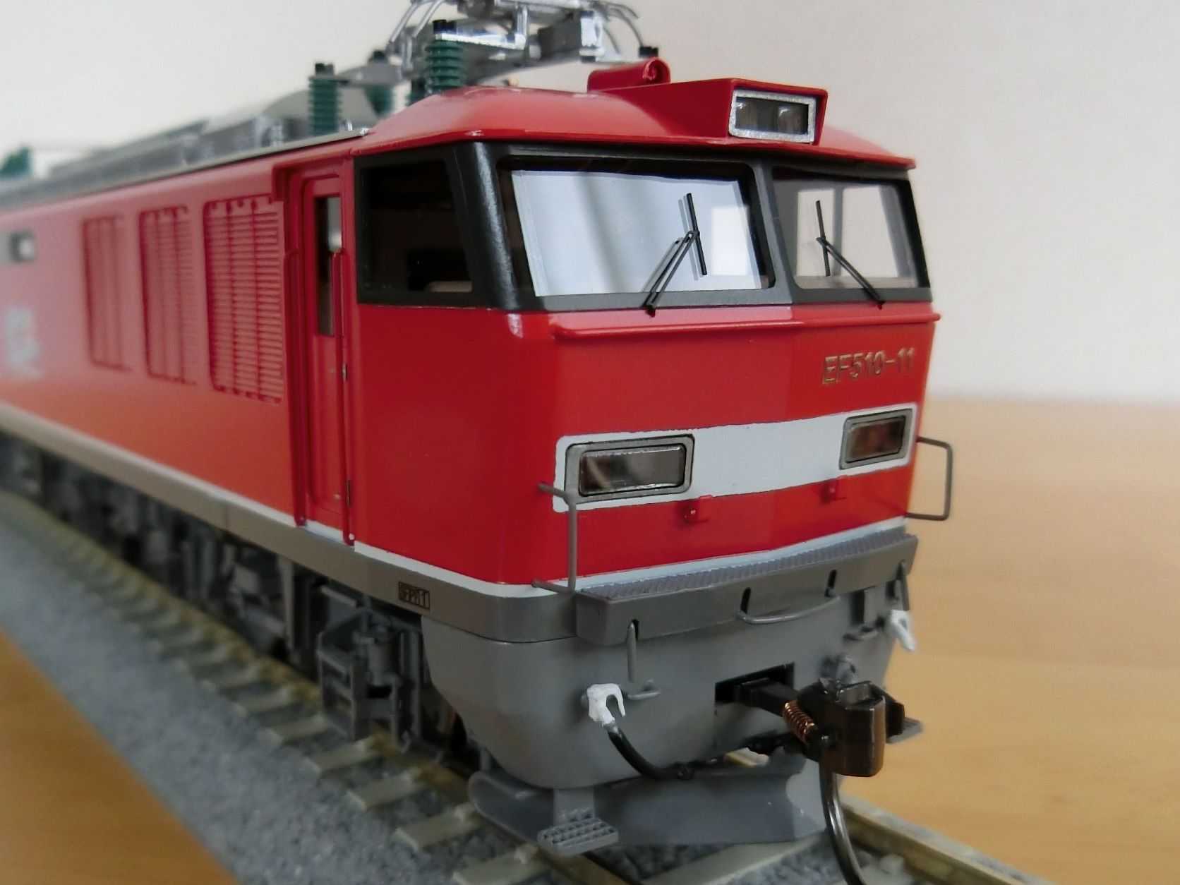 EF510 0番台 （レッドサンダー) 交直流電気機関車 HOゲージ（KATO製 KATO HO EF510 0番台 レッドサンダー JRFマーク無し
