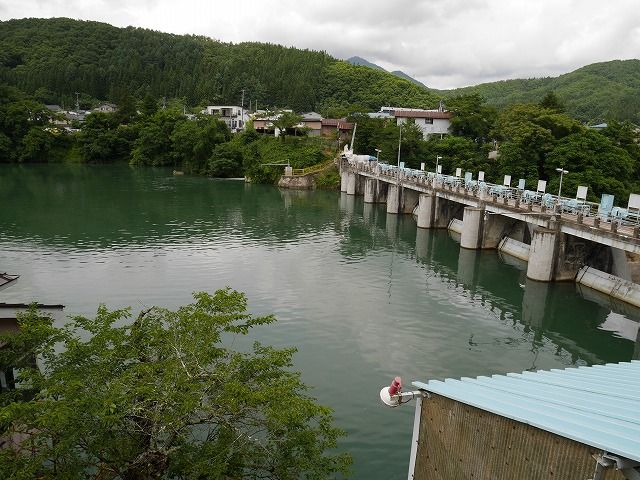 福島県・旭ダムのダムカード
