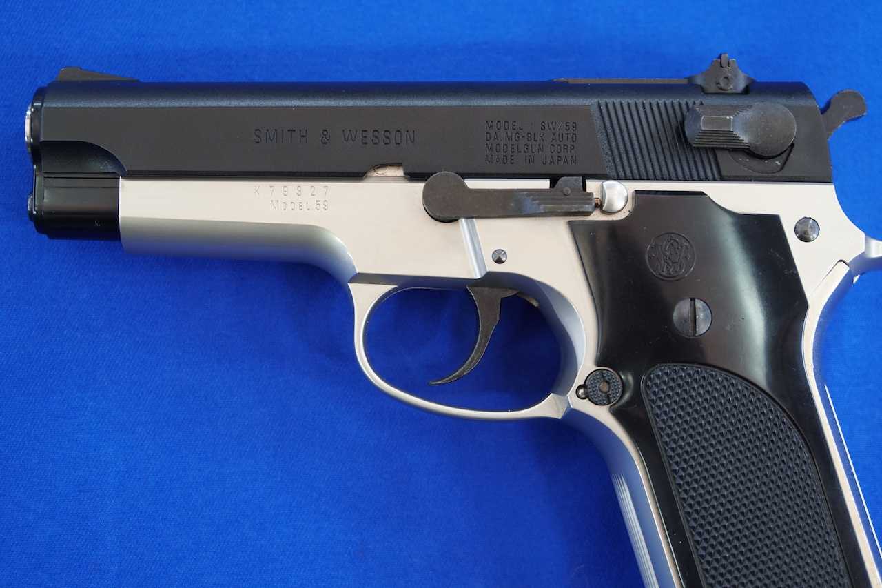 モデルガン MGC SW/59 スミス&ウエッソン K79327 SMITH&WESSON MODEL