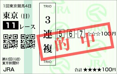 2012.02.05　東京　東京新聞杯　3連複.JPG