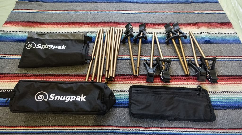 廃盤Snugpak(スナグパック) コット 耐荷重120kg 折りたたみ式 ベッド