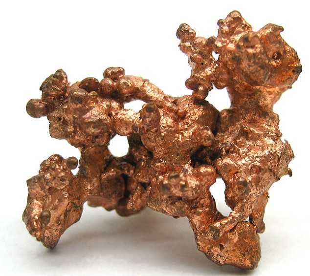 銅の精錬と利用 ①古代; 自然銅 | 高校化学の教材；分子と結晶模型の