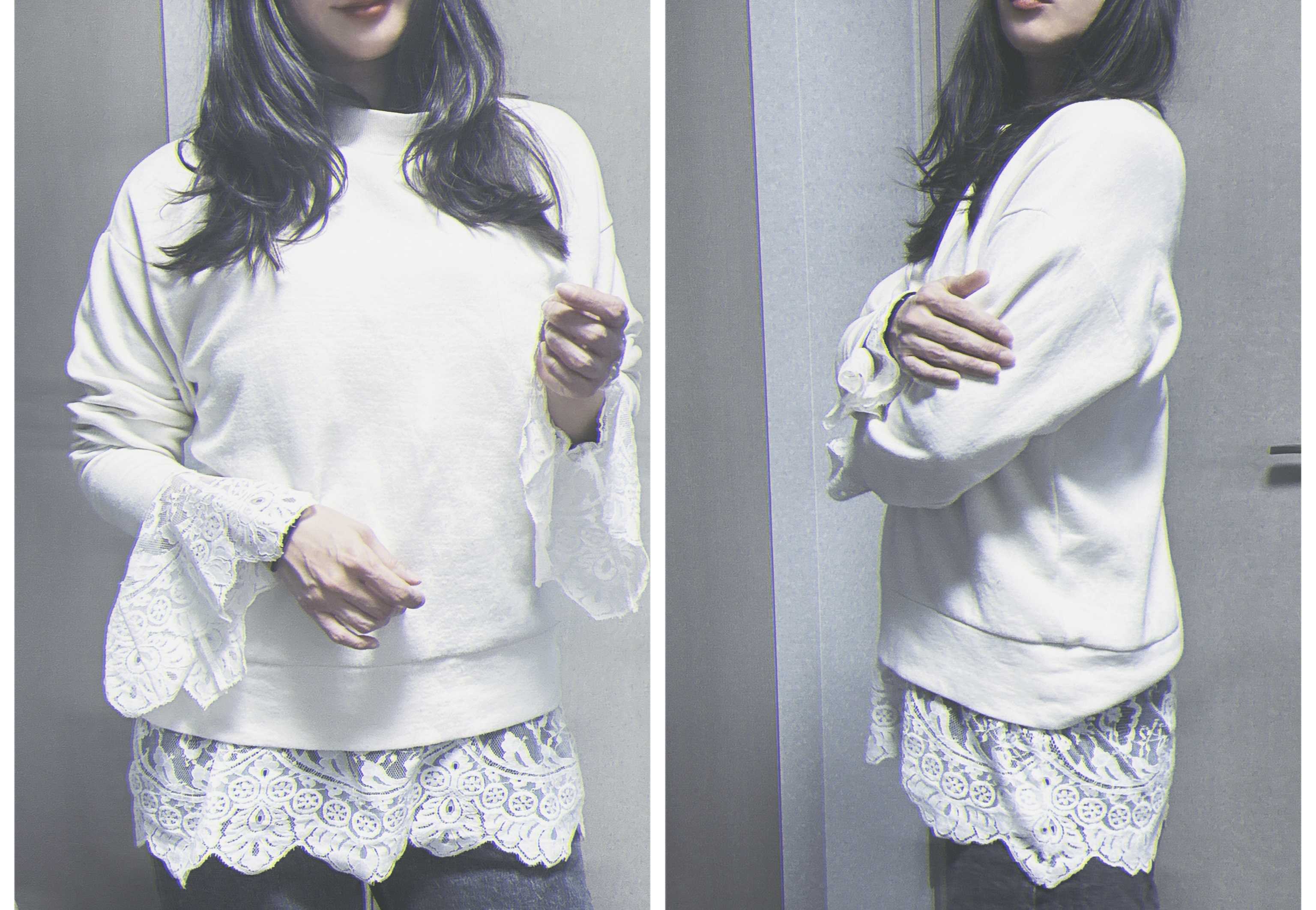 DouDou レースフレアブラウス | 〻はななのはな〻 - 楽天ブログ