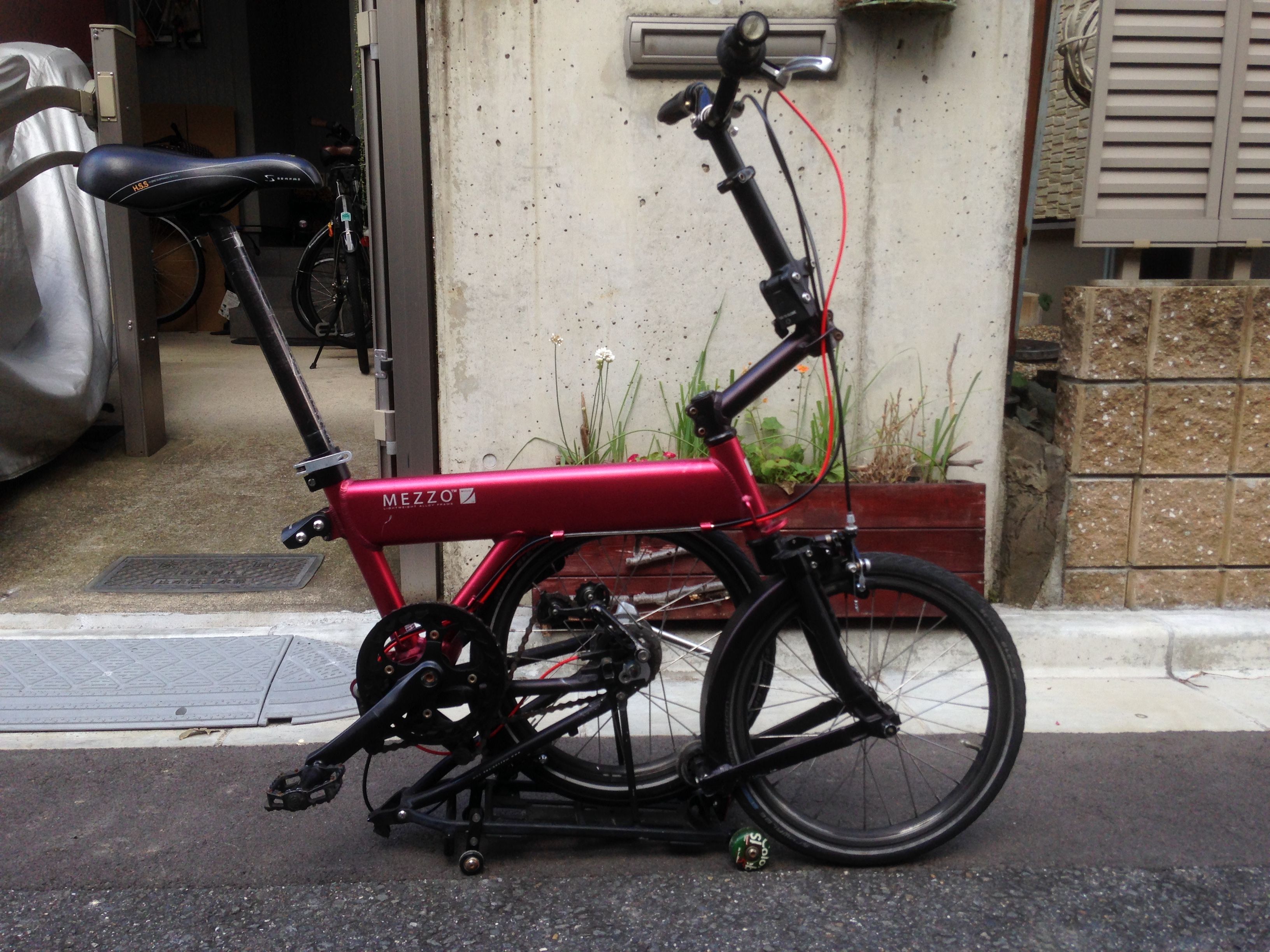 送料無料/即納 Mezzo d-9 オリバイク - 自転車