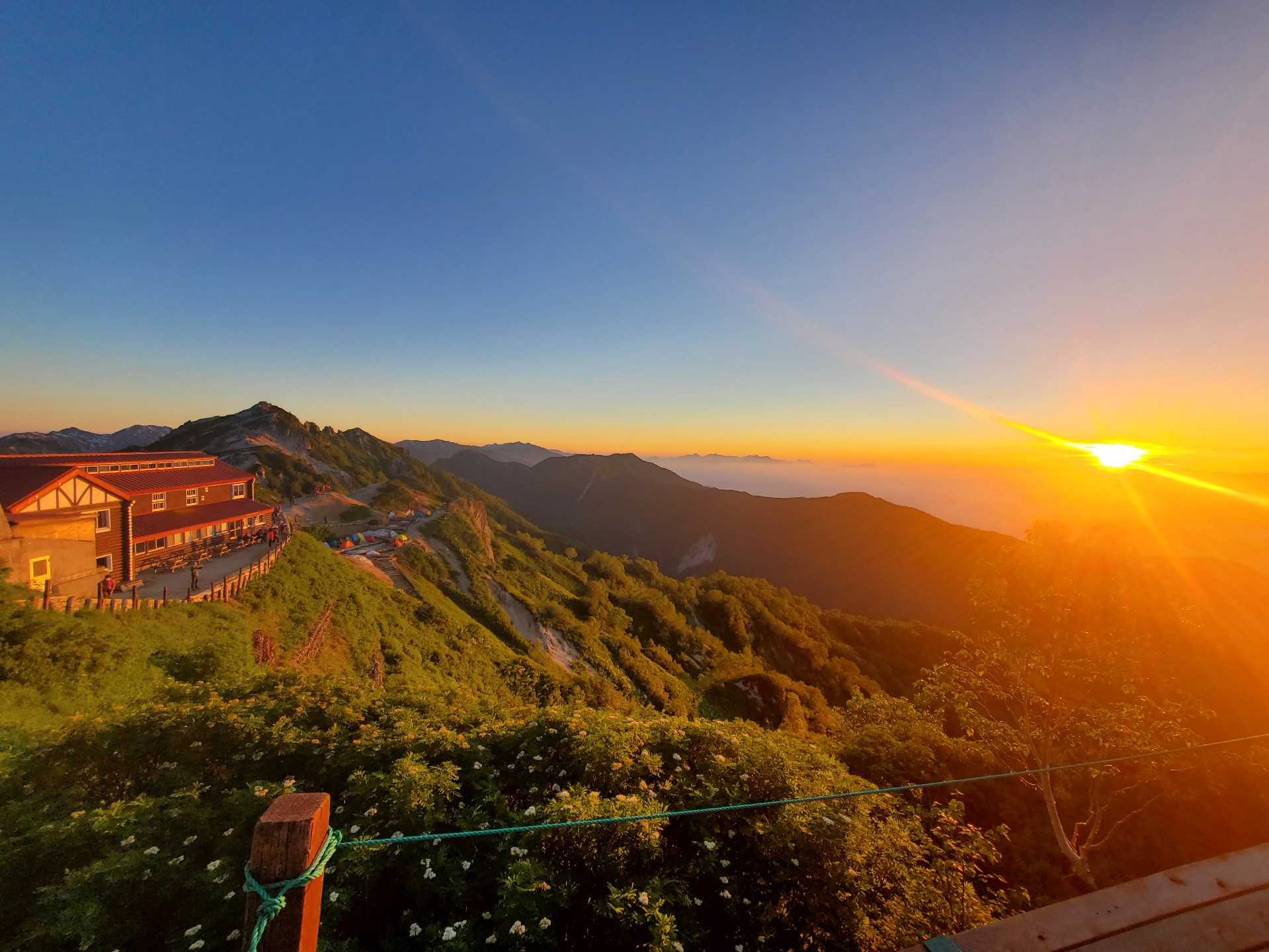 燕山荘の夜〜下山 燕岳…day2 | おやま レコ - 楽天ブログ