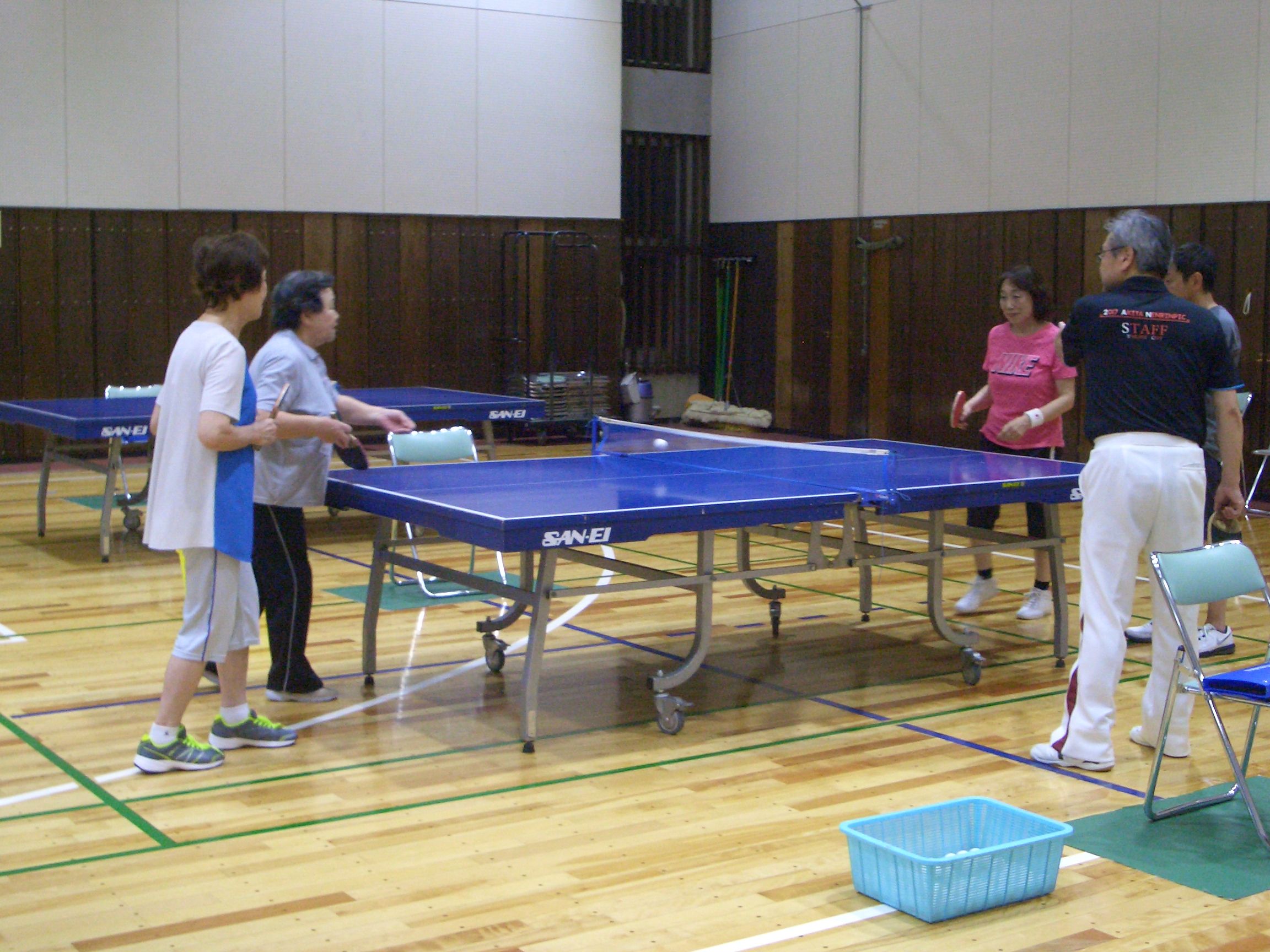 平成２９年度 げんき 卓球教室 第４回目を開催しました 秋田県総合公社ブログ 楽天ブログ