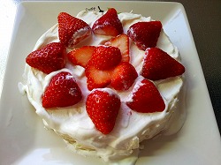 手作りクリスマスケーキ