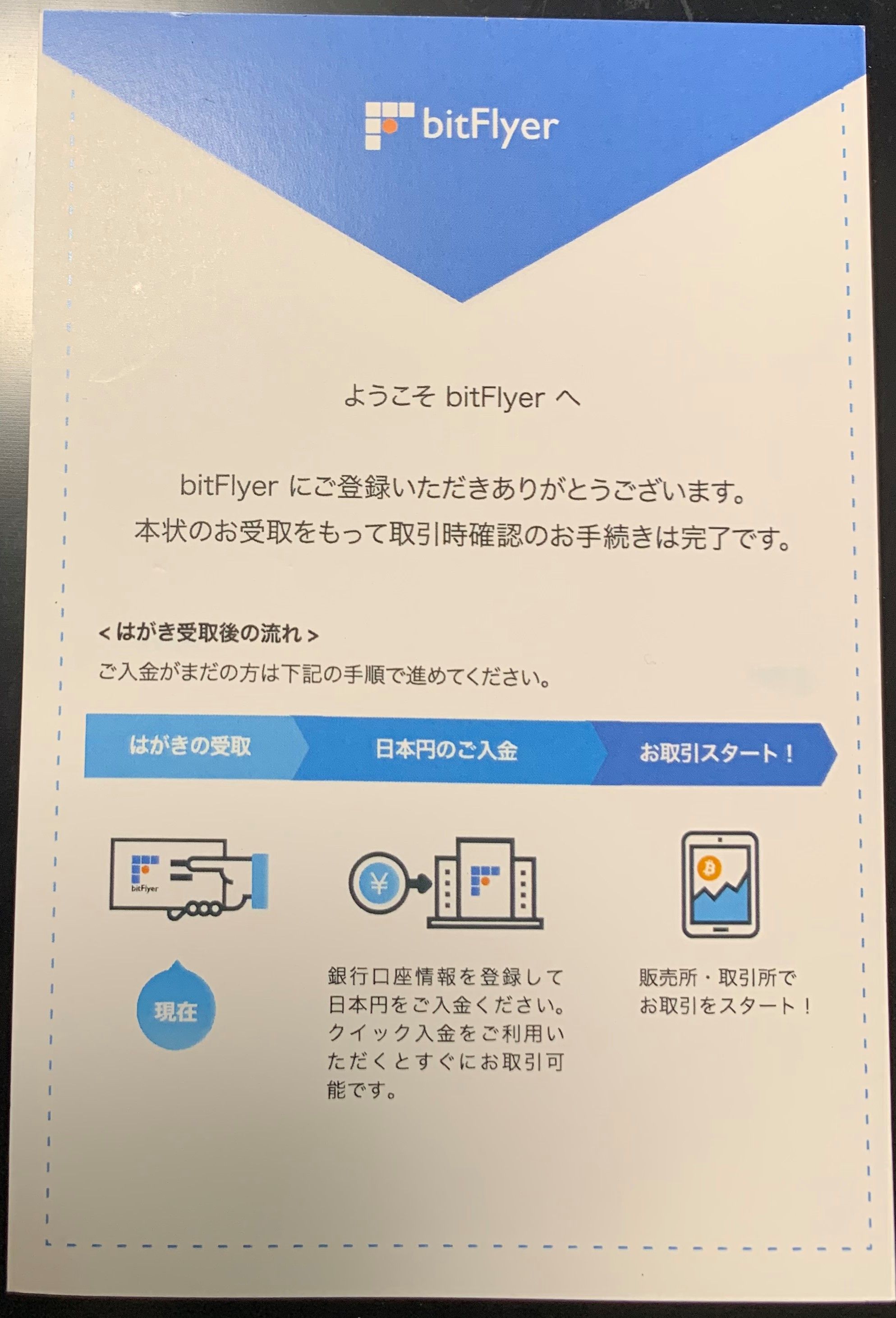 bitFlyerのDM到着 | yanpeo0427のブログ - 楽天ブログ