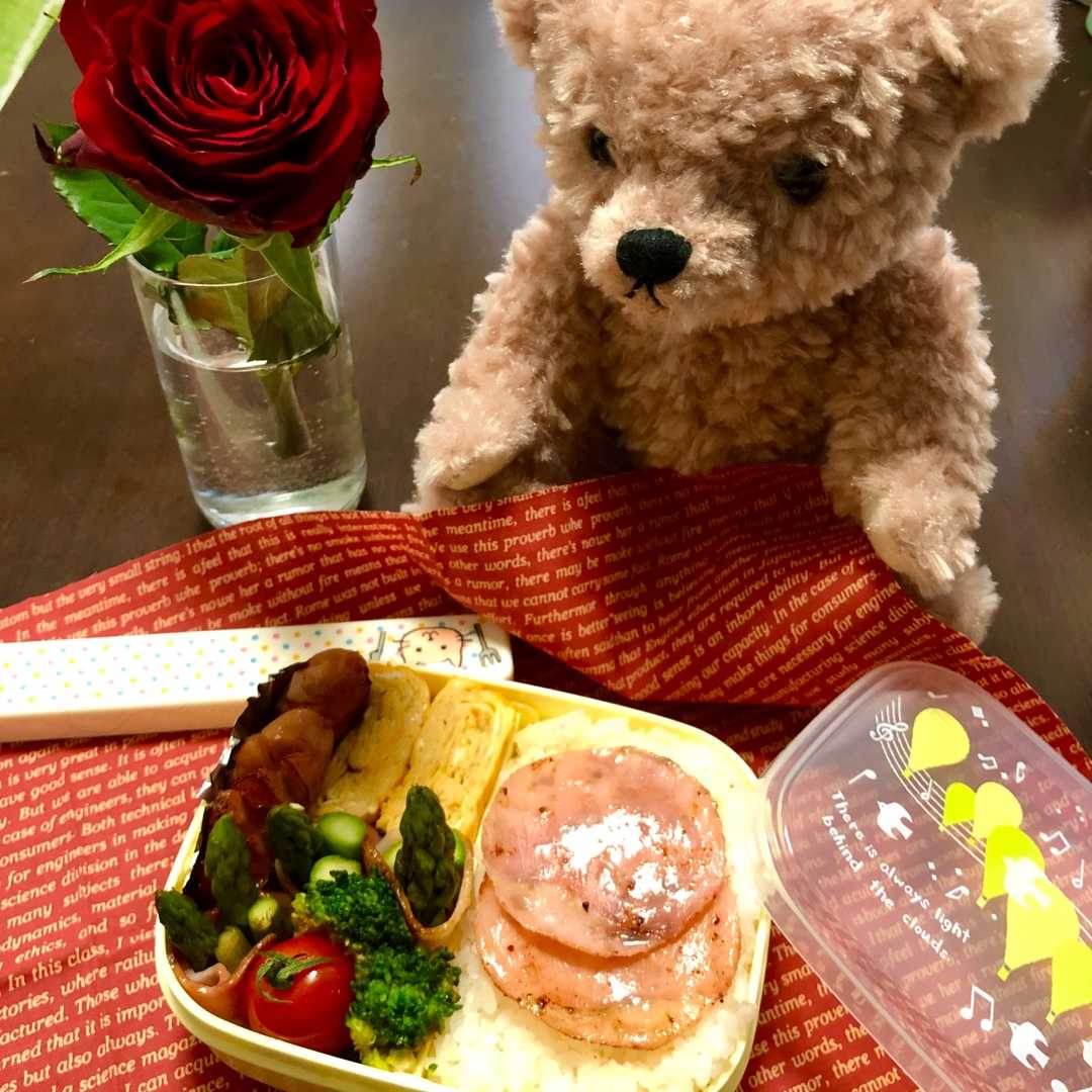 有馬一花のキャラ弁万歳 恋と呼ぶには気持ち悪い再現ハム弁 犬と旦那とiga ニャン 楽天ブログ