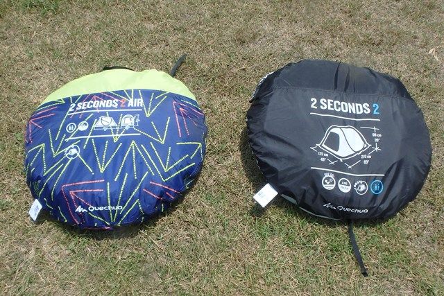 Quechua 2 Seconds Fresh Blackとair 比較 物欲に負けない 楽天ブログ