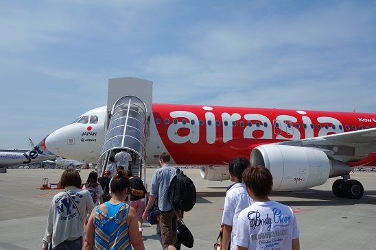 エアアジア飛行機