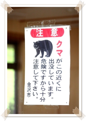 大乗寺丘陵公園-35 クマに注意！ 13.6.22