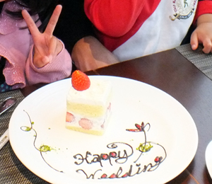 ランチのときに