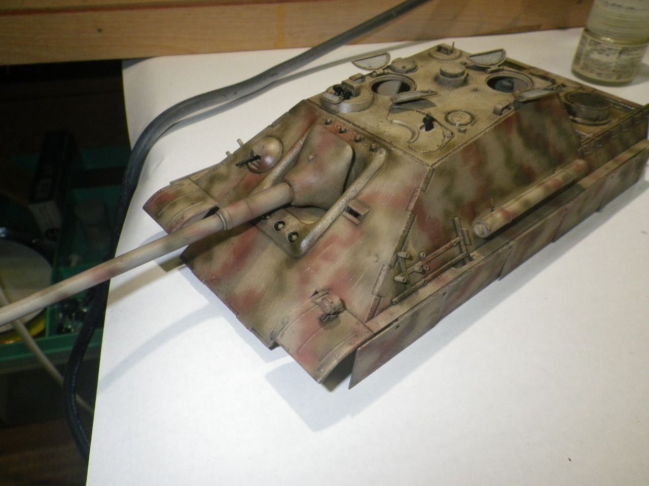 1/35 ドイツ駆逐戦車 ヤークトパンサー （後期型）製作⑪ | 54