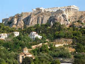 サントリーニ島のアクロポリス遺跡