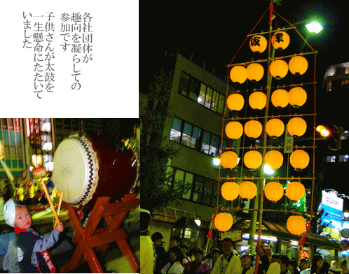 子供＆提灯