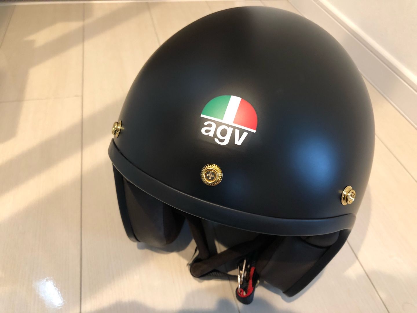 AGV X70 Helmet (Black/Gold) - 今月の衝動買い 其の三 | ムルたん 