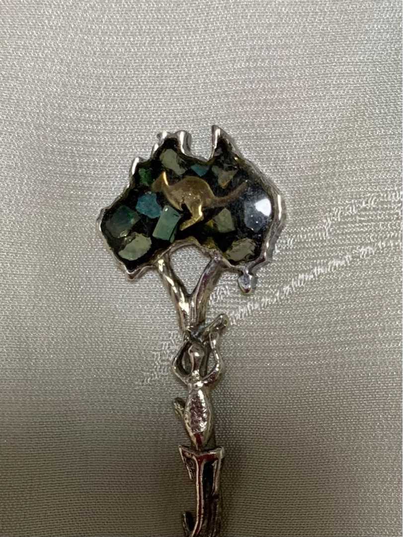 Australia Silver Plated Spoon オーストラリアのシルバープレートスプーン 世界のスプーンコレクションハンター