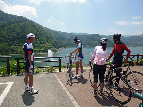 月山湖大噴水