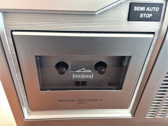 SANSUI サンスイ モノラルラジカセ SCR-3 レトロ SANSUI サンスイ モノラルラジカセ SCR-3 レトロ - メルカリ