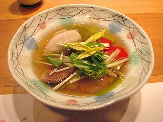 鴨と芋の煮物