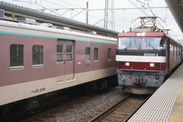 EF81 140牽引 E231系 郡山出場 配給3