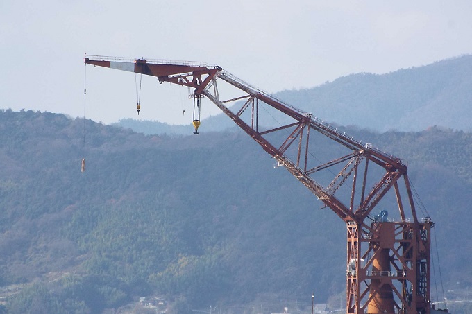 起重機船「ひろしま」