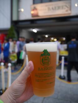 よ市でビール