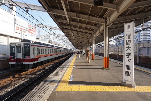 東武 亀戸線リバイバル カラ－& 松原団地 獨協大学前下車駅4