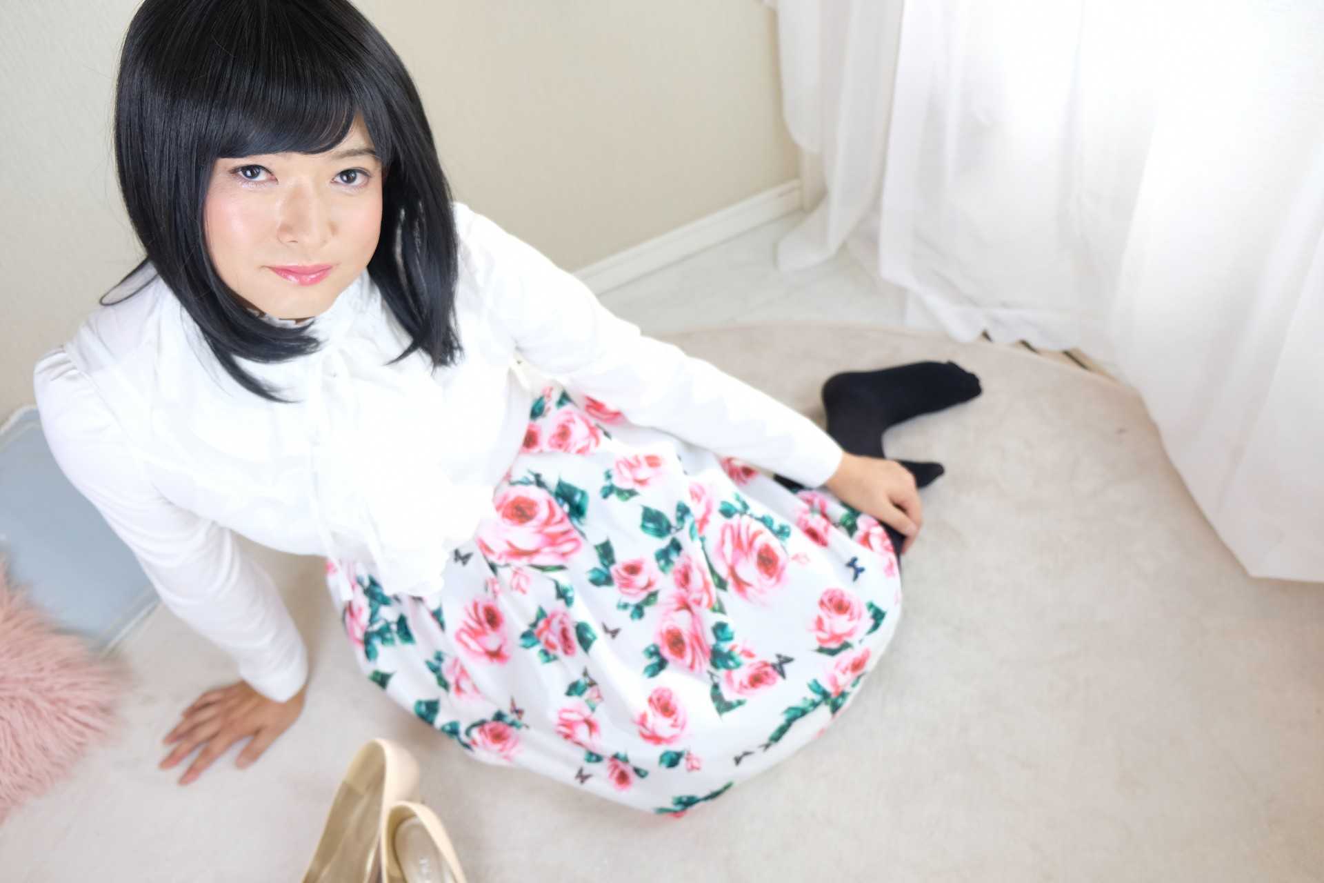 【女装サロン】 ～花柄スカート編～ | 優子の女装ブログ始めました - 楽天ブログ