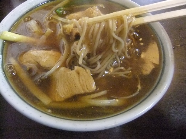 一茶庵本店@新庄のカレーそば2
