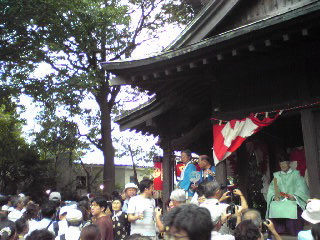 戸塚八坂神社参拝2012