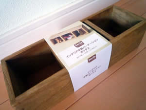 木製box