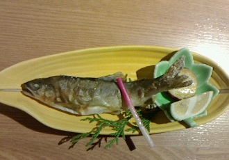 ゆふいん山水館　鮎