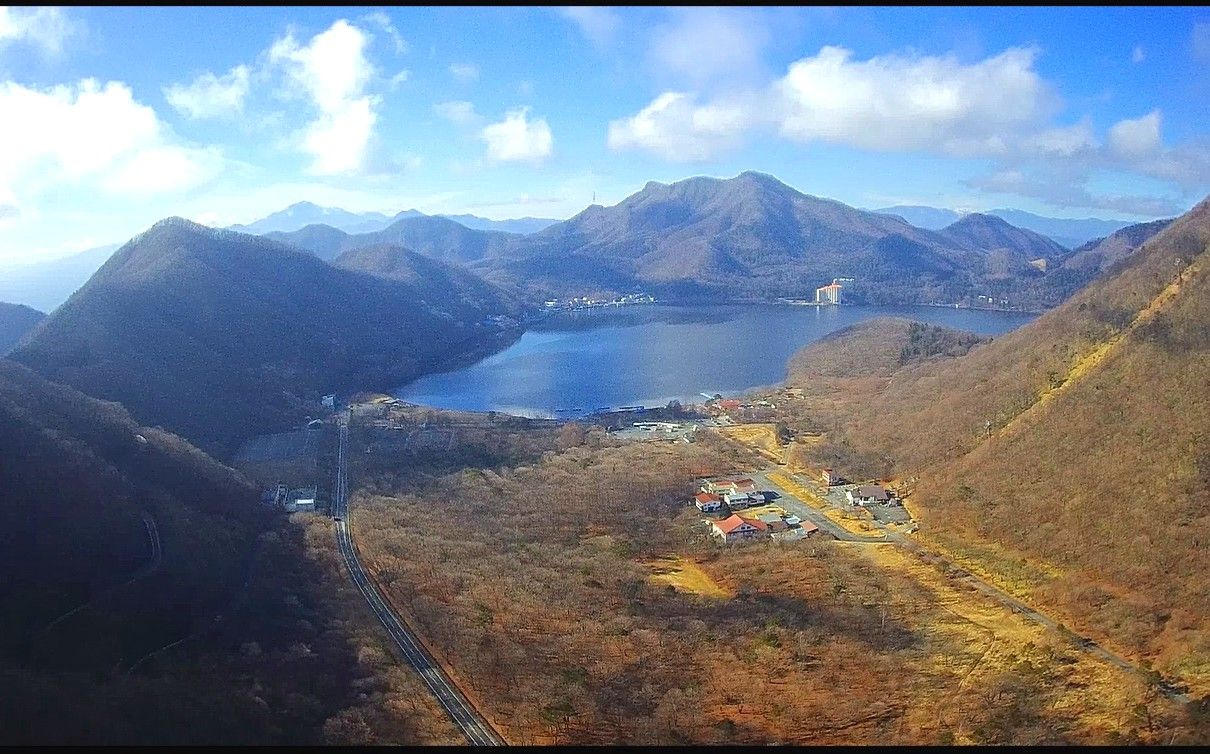 初冬の榛名湖で ドローン空撮 2019年12月10日 | 山と花と小型車でサイクリング！ - 楽天ブログ