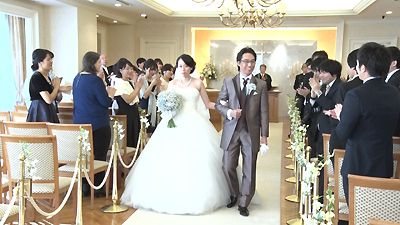 如水会館の結婚式撮影の静止画 04 Wedding Kiss Blog Mix 楽天ブログ