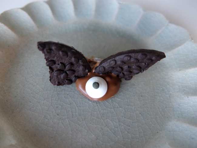 カップケーキ チョコレート ケーキ ハロウィン オレオ こうもり Halloween bat oreo