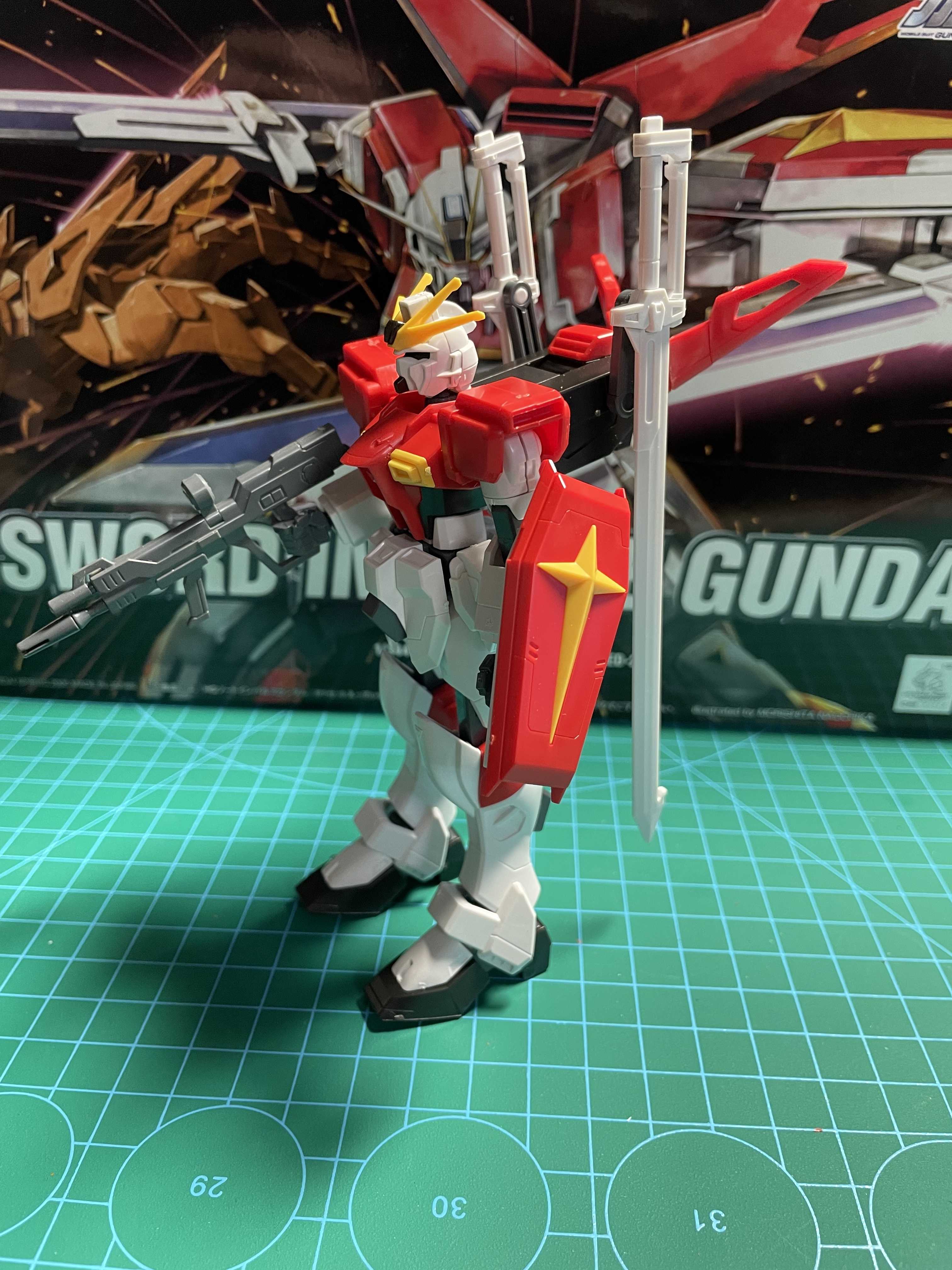 HG 1/144 ソードインパルスガンダム 仮組みレビュー | 楽天市場