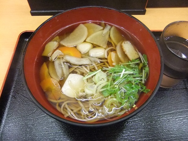 越後そば浅草橋店のけんちん蕎麦